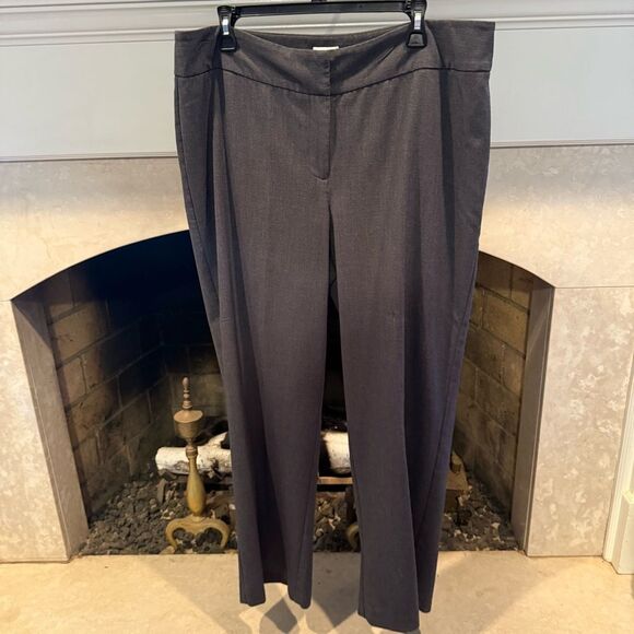Chico's Gray Trousers size 16 - Picture 1 of 2